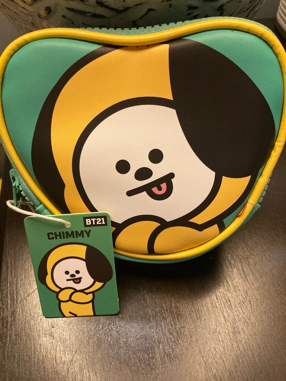 Chimmy Kids Accessory Bag in Yellow & Teal